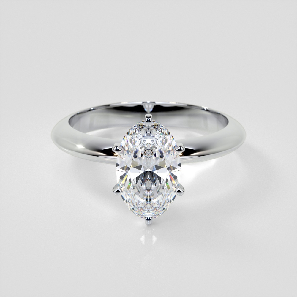 Tiffany & Co. 3.88 Carat Antique Diamond Ring
