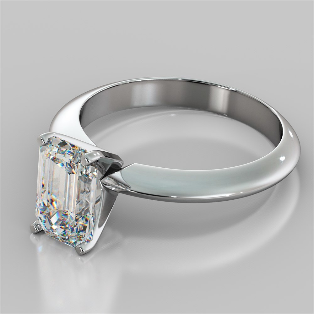 Pre-Owned Tiffany 2.67ct Princess Cut I VS1 Diamond Ring
