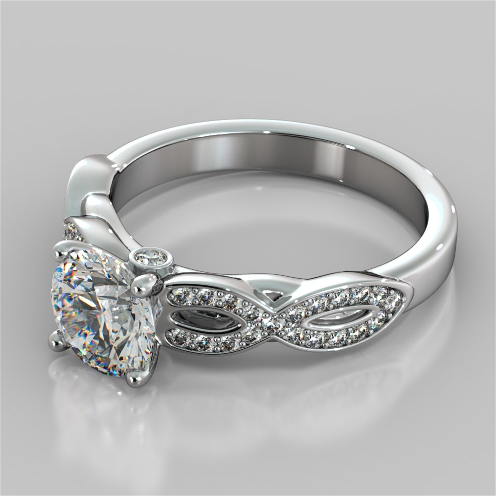 Buy Rapturous Infinity Diamond Ring Online from Vaibhav Jewellers