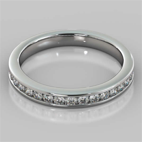 Agape 2.45Ct Round Brilliant Engagement Ring With Accents